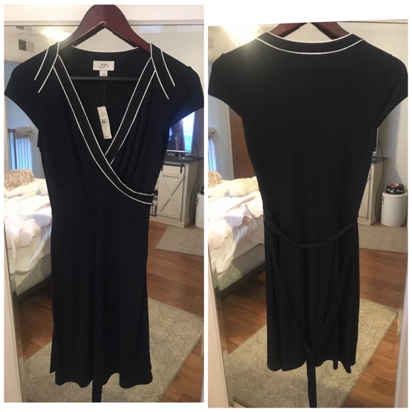 Ann Taylor Dresses & Skirts - Ann Taylor Loft Dress-Navy Blue-sz 0-NWT